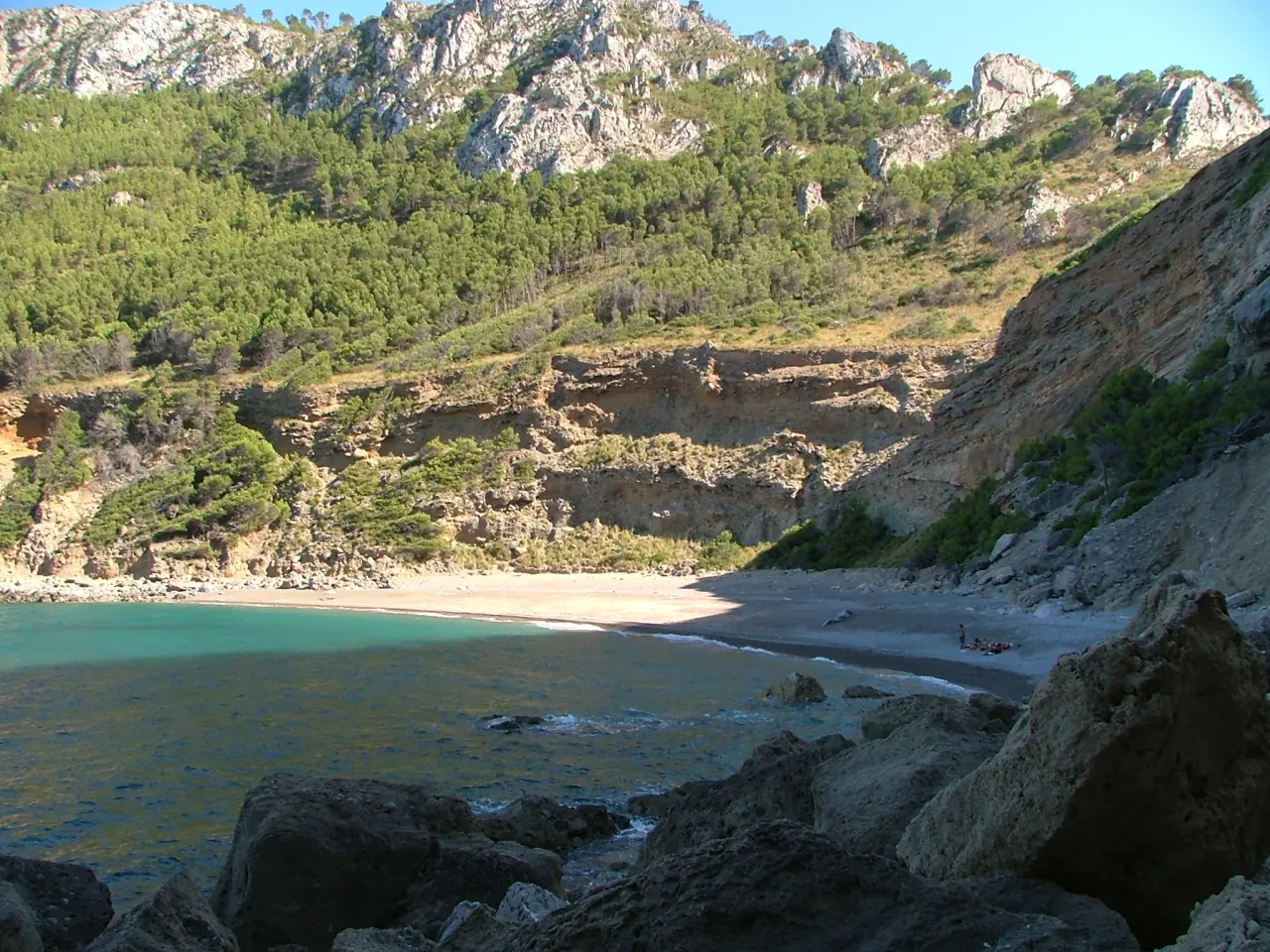 Coll baix beach a