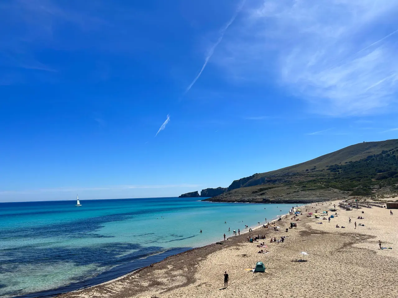 Vista playa de Mallorca